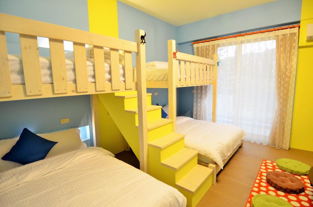艾希兒民宿 I'M Here Hostel L小家庭包棟首選l台東火車站l背包單人 T'ai-tung Quarto foto