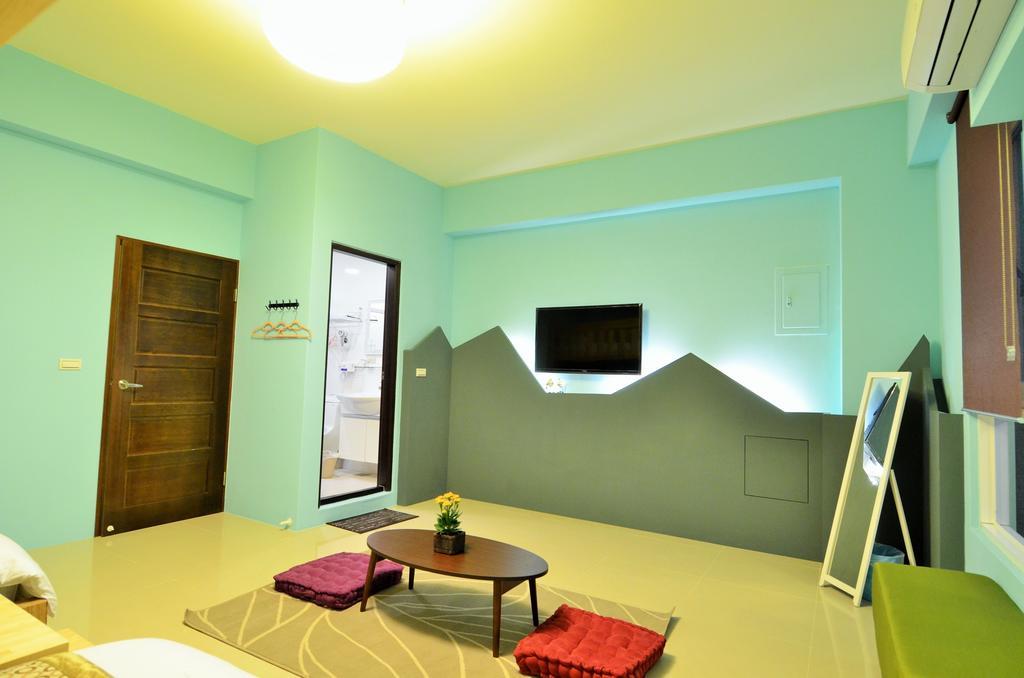 艾希兒民宿 I'M Here Hostel L小家庭包棟首選l台東火車站l背包單人 T'ai-tung Quarto foto